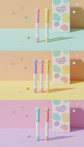 Banana Star pastel pen set