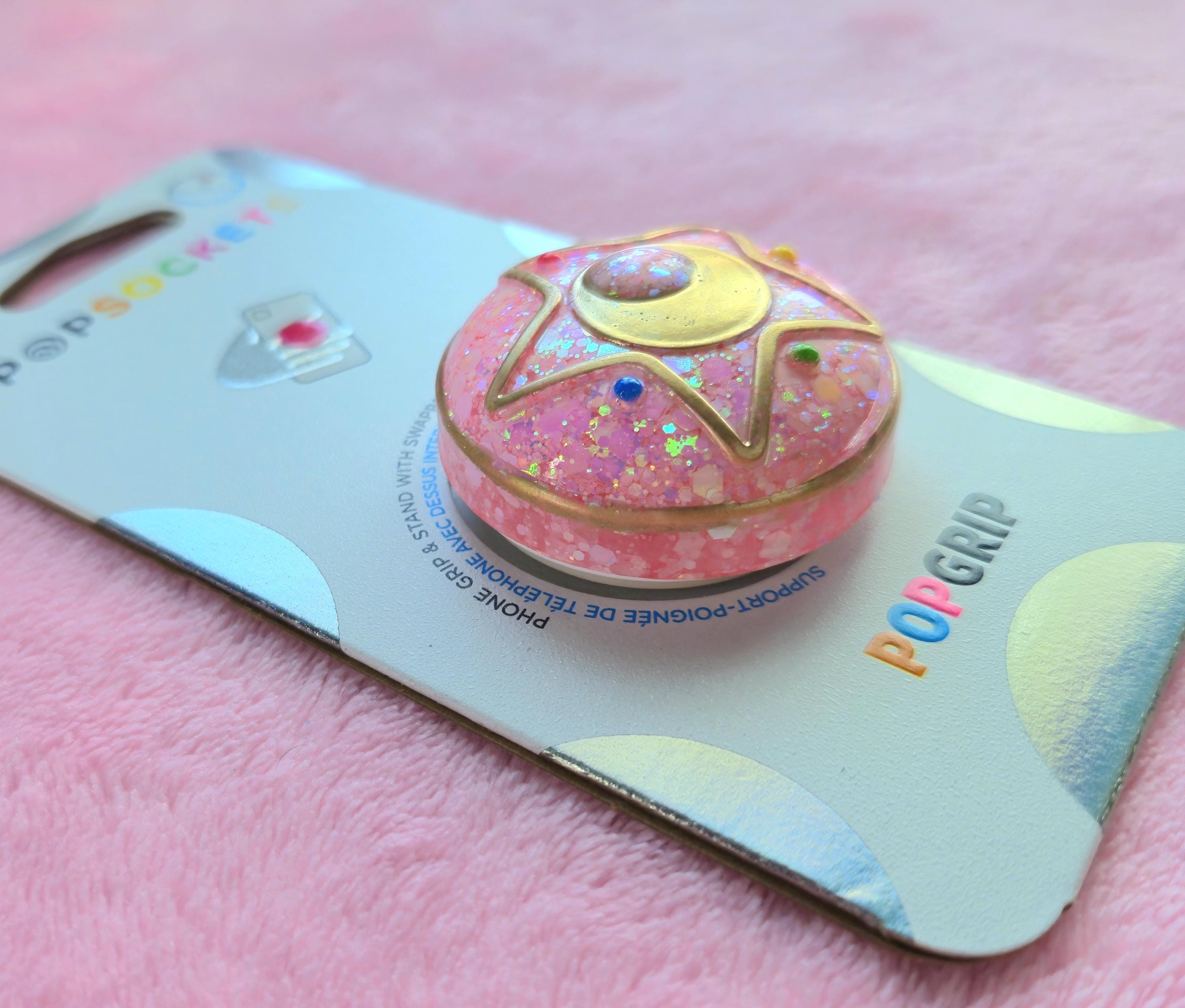 Magical Pink Star Phone Grip & Stand