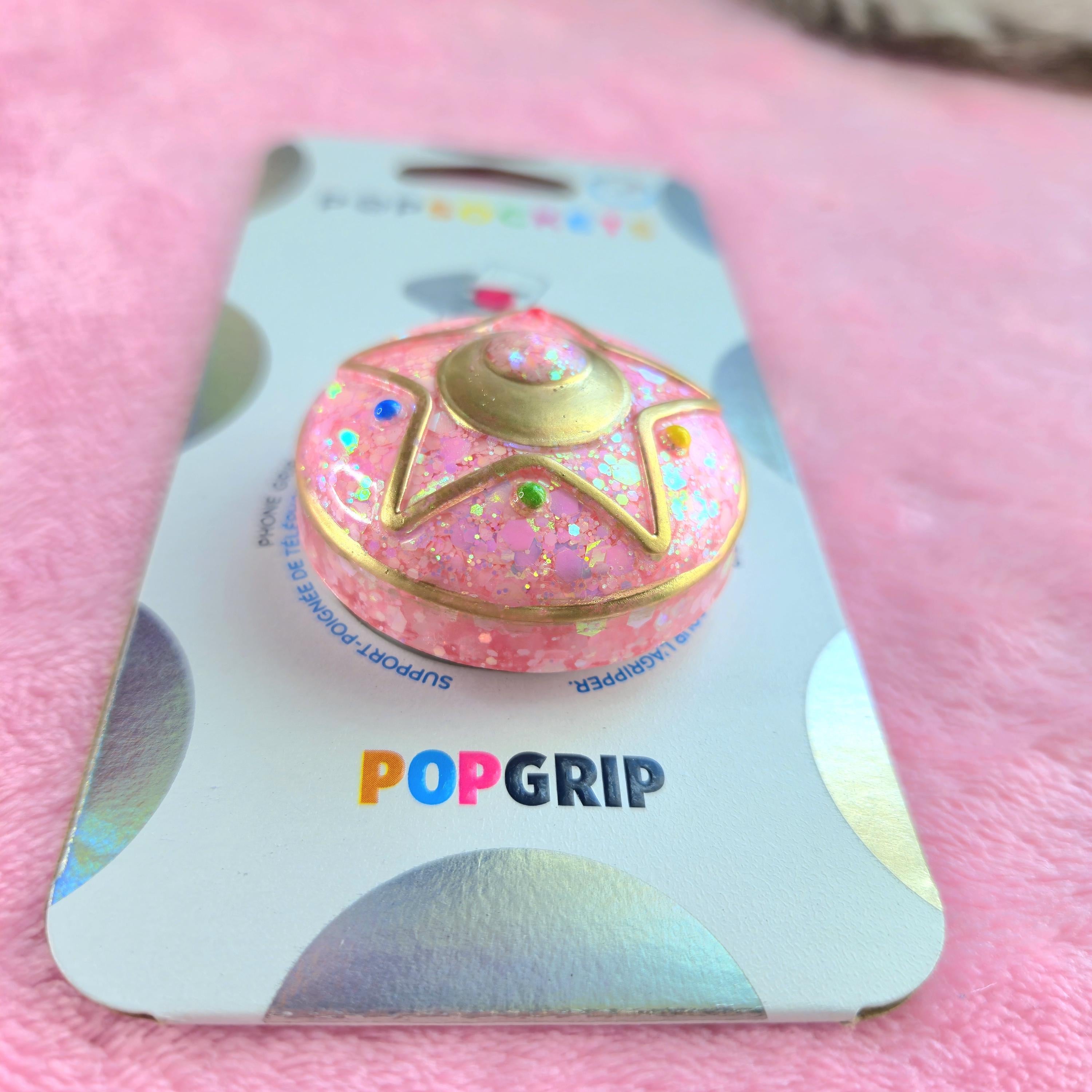 Magical Pink Star Phone Grip & Stand