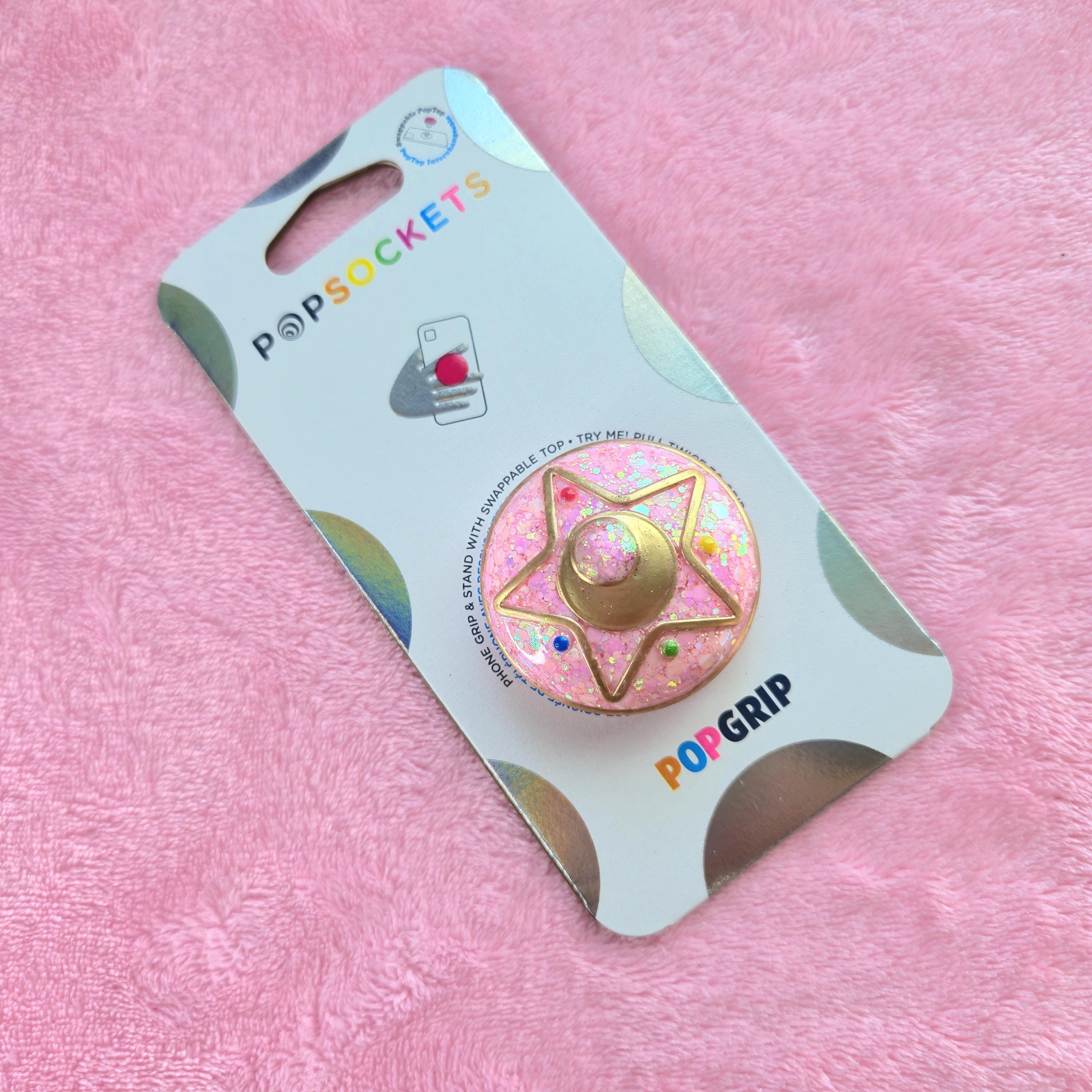 Magical Pink Star Phone Grip & Stand