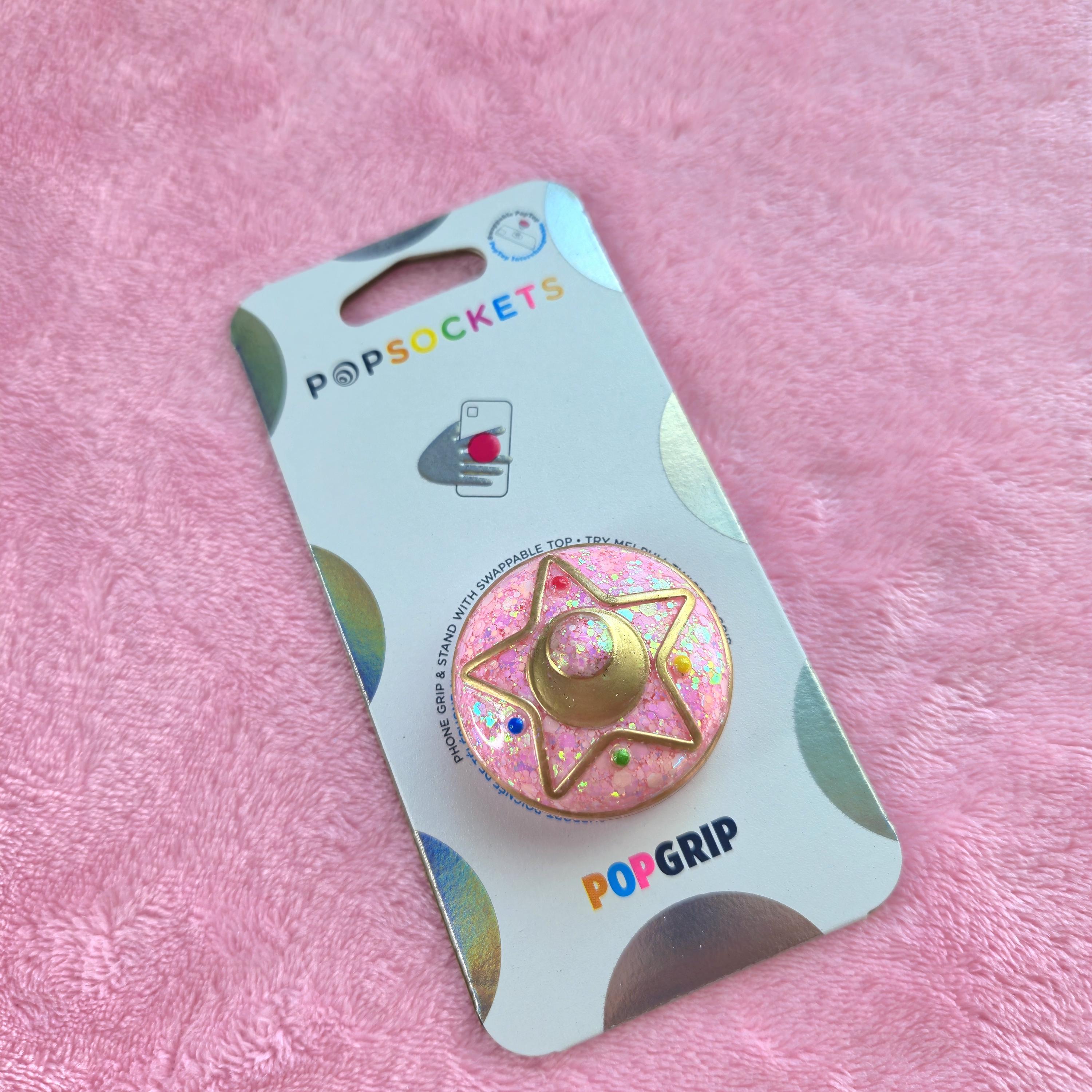 Magical Pink Star Phone Grip & Stand
