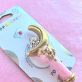 Crescent Moon Wand Phone Grip Stand