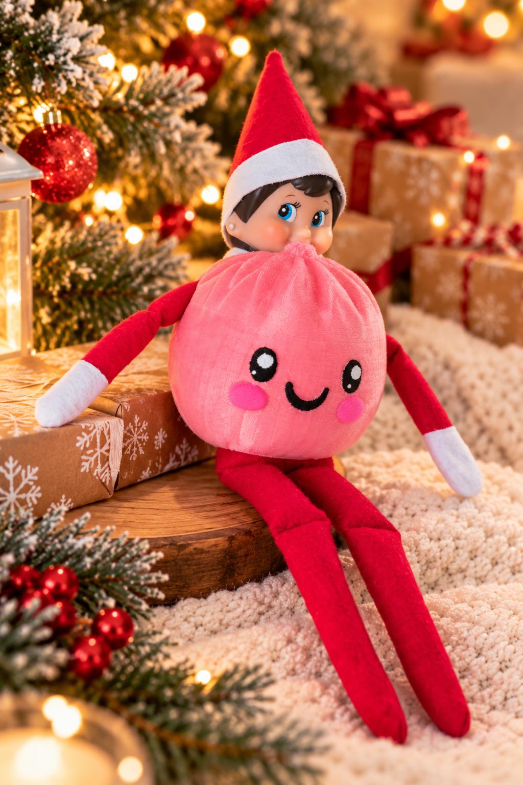 Elf Dumpling Costume Prop | Cute Christmas Elf Accessory | Funny Elf Outfit | Holiday Elf Idea | Christmas Kids Tradition