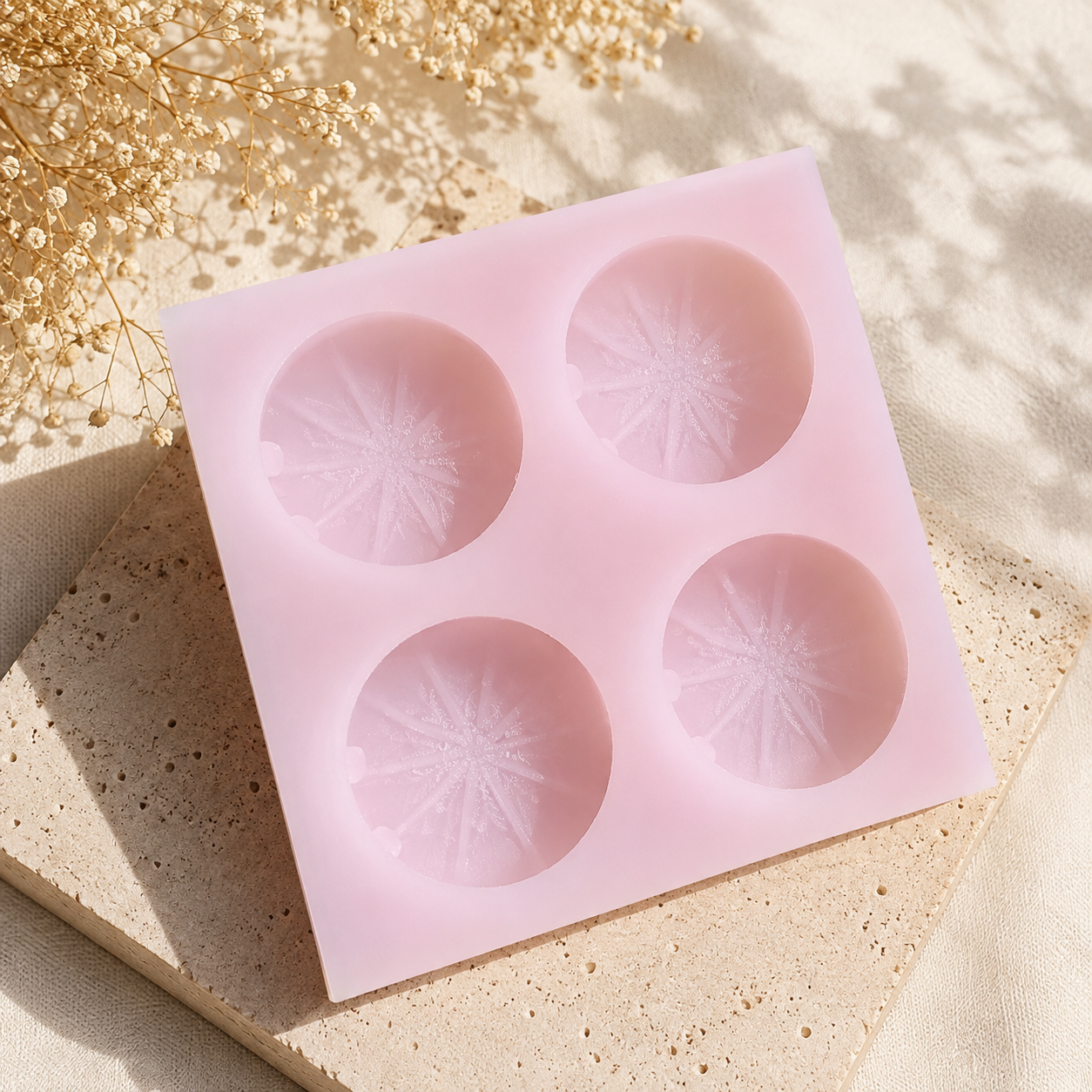 Cute Dumpling Silicone Mold – 4 Cavity Food Safe Mold for Cake Pops, Chocolate & Crafts